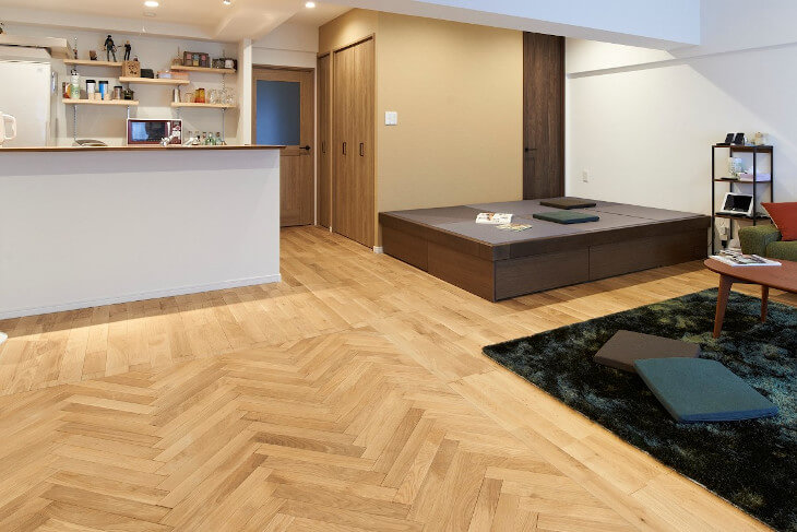 メリット5.樹種から最適なフローリングが選べる