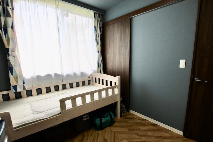 部屋ごとに異なるデザインで自由な内装